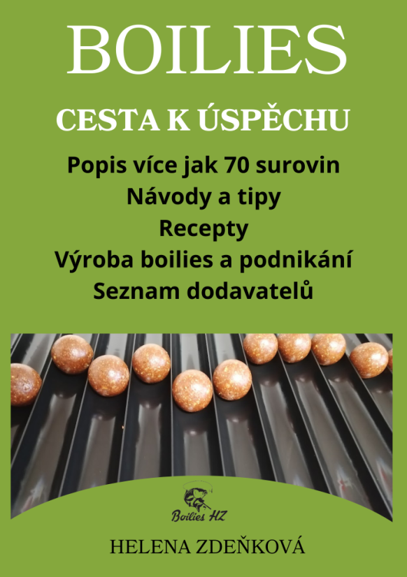 Boilies bez tajomstva - 2 knihy, čo ti pomôžu pri výrobe