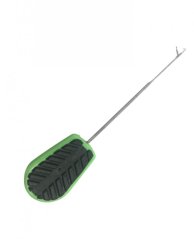 Praktická, pevná jehla s ergonomickou rukojetí pro snadné a pohodlné napichování boilies a dalších nástrah.