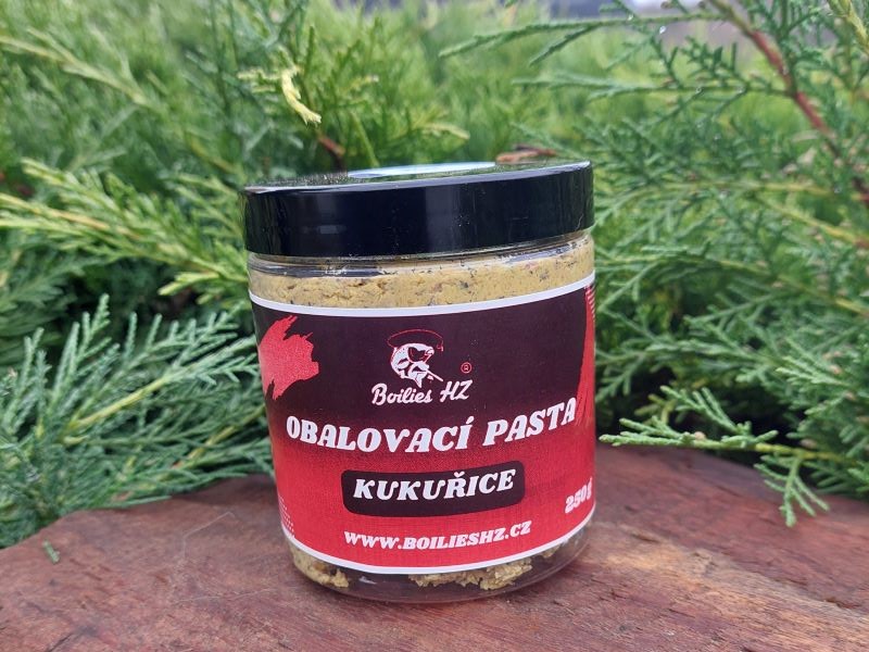 Obalovací pasta Kukuřice – prostě jistota!  Oblíbená kukuřičná chuť, která rychle zaujme a zvýší šanci na záběr.