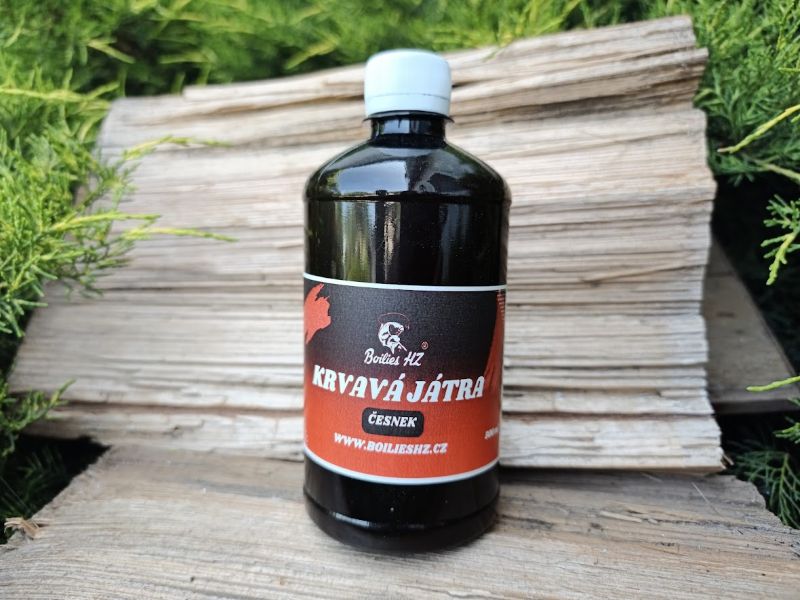 Krvavá játra & Česnek – dvakrát větší síla a vůně, která kapry prostě přitáhne. Magnet, co nesmí chybět u žádné pořádné montáže!