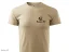 BHZ Tričko khaki s logem 3XL